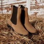 Stivaletti Beatles Donna in Camoscio Taupe | Made in Italy Raf Brand – GN SRL