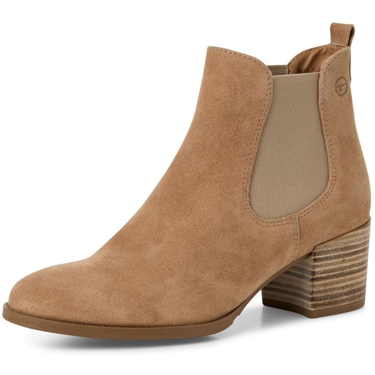 stivaletti-donna-beige-053gda.jpg Stivaletti Donna Estivi, Camoscio Beige 25342SA 40 - immagine 1