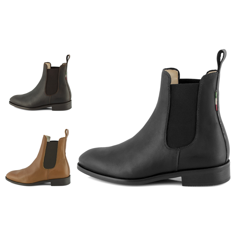 stivaletti-equitazione-686cor.png STIVALETTO UMBRIA CON ELASTICO PELLE OTTIMA QUALITA' COLORE T.MORO MISURE STIVALI E GUANTI 36 - immagine 1