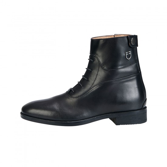 stivaletti-equitazione-838tfk.jpg Equitazione Stivaletti A Poco Prezzo STIVALETTI EQUITAZIONE UNISEX CON LACCI EQUETSRO MONTA INGLESE IN CUOIO VITELLO PIENO FIORE VESUNA - immagine 1