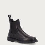 Stivaletti beatles donna in pelle nera basic ⋆ Nero | FRAU