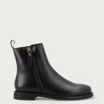 Stivaletti donna in pelle nera con zip ⋆ Nero | FRAU