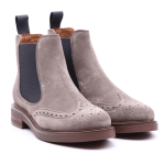 Tronchetto donna FRAU 96C6 VISONE in pelle camoscio