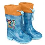 Paw Patrol stivali in gomma bambini 98308 (24 25) azzurro arancio bimbi pioggia