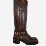 Angelica Stivali Biker Marroni PAS03A