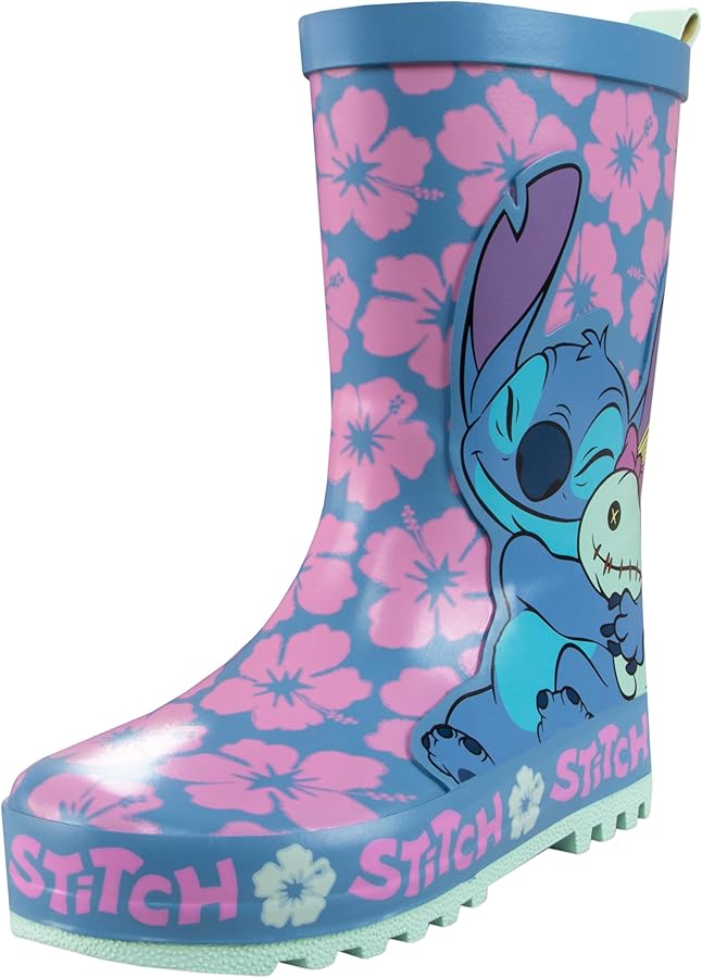 stivali-bimba-566czl.jpg Disney Stivali Pioggia Bambina Lilo E Stitch Scarpe Bambine | Stivali Pioggia Bambini | Scarpe Di Gomma Bambina| Blu 24 : Amazon.it: Moda - immagine 1