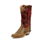 Stivali Texani Donna Old West in Pelle color Fox Cave