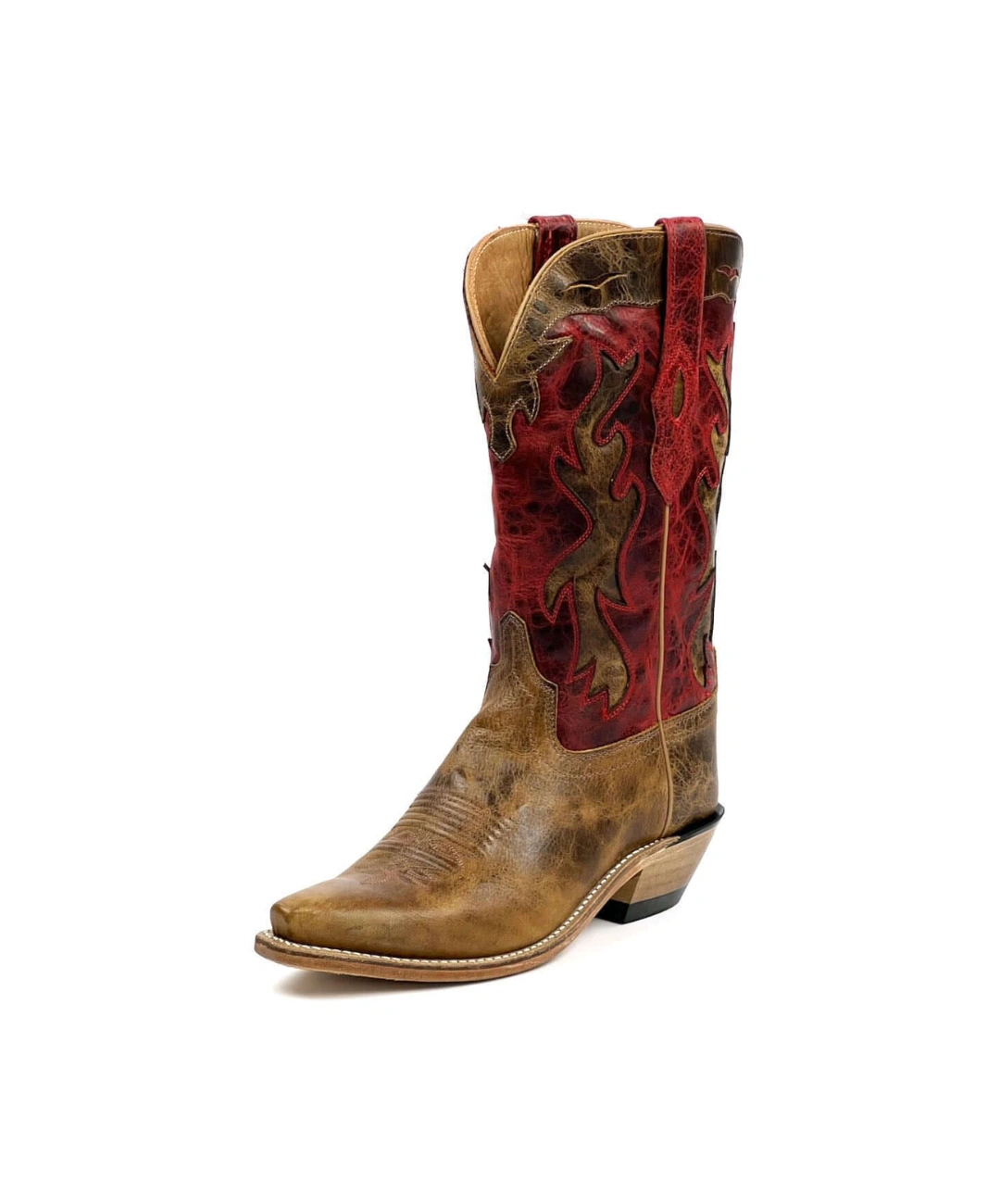stivali-cowboy-donna-915iij.webp Stivali Texani Donna Old West in Pelle color Fox Cave - immagine 1