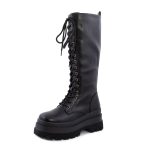 Stivali Donna Stringati Invernali Toocool Hj811