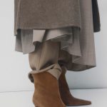 Stivaletti camoscio punta