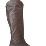 Stivale donna in pelle con cerniera