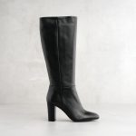 Stivale Nero In Pelle Contigo