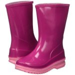 Stivali Pioggia Bambina Spirale Rainbow Fuxia Taglie 28 29 | Sampey