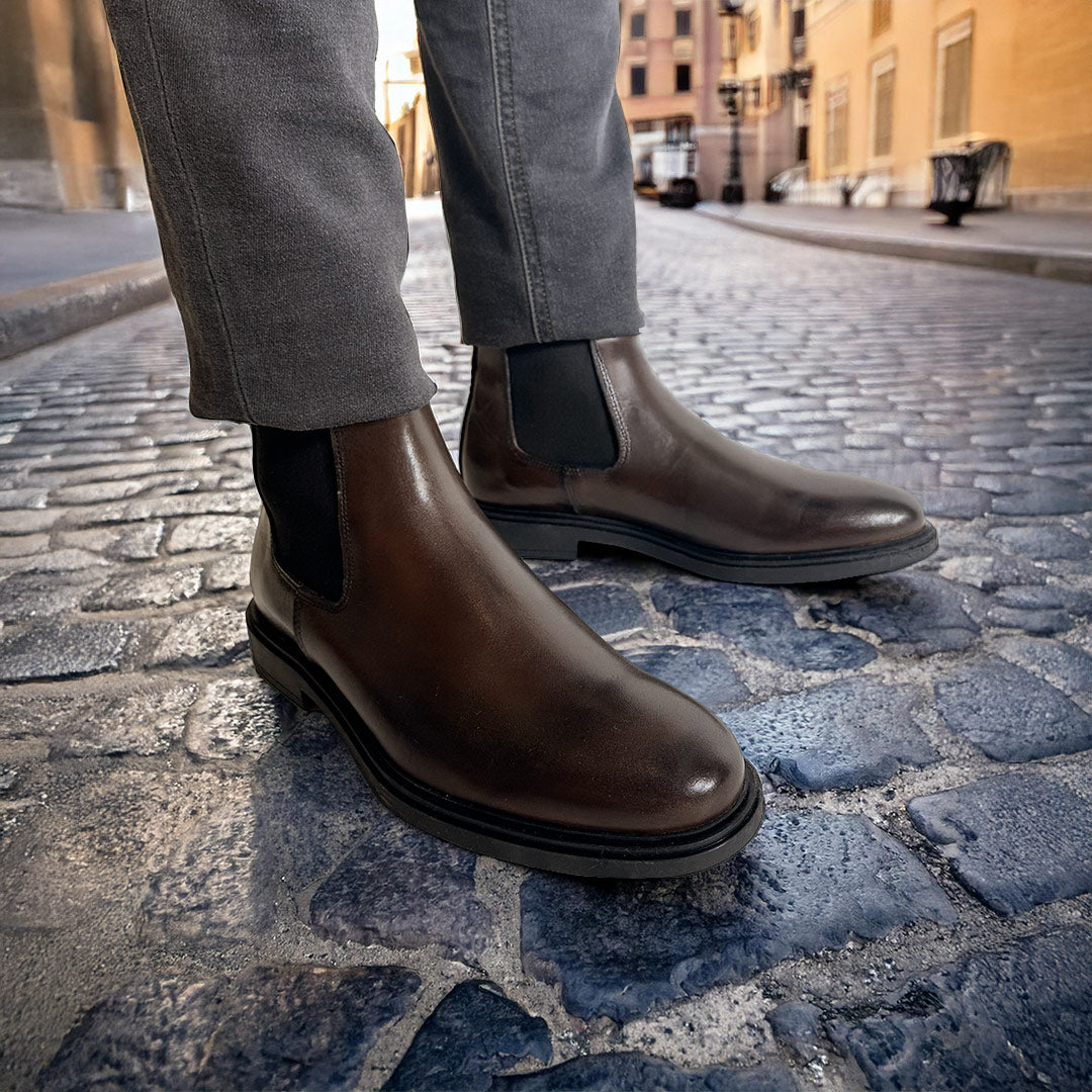 stivali-uomo-alti-406smi.jpg Scarpe Stivali Uomo Punta Stivali Tattici Da Uomo Impermeabili Alti Scarpe Da 26,22 - immagine 1