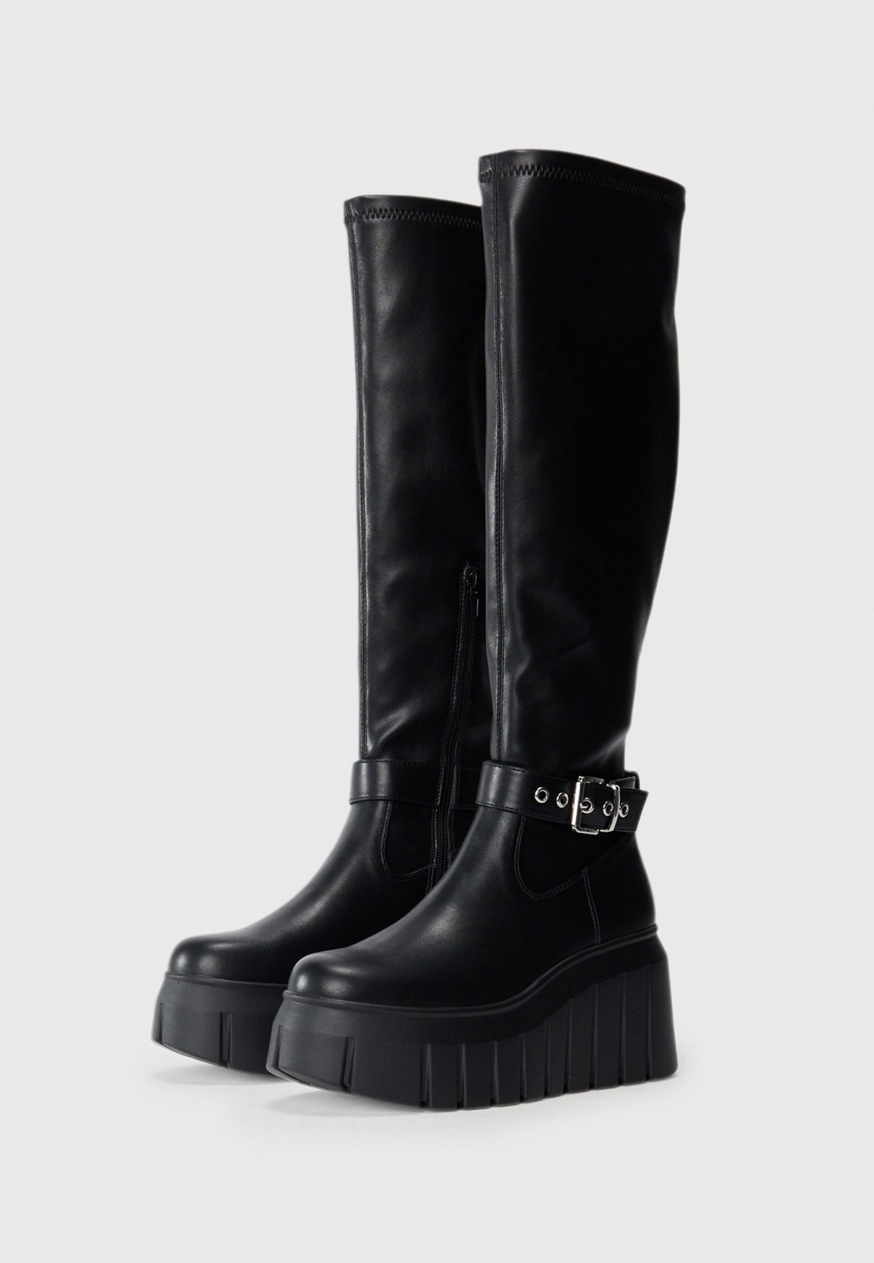 stivali-zeppa-094uvq.jpg Even&Odd by Zalando Stivali con la zeppa black/nero Zalando.it - immagine 1